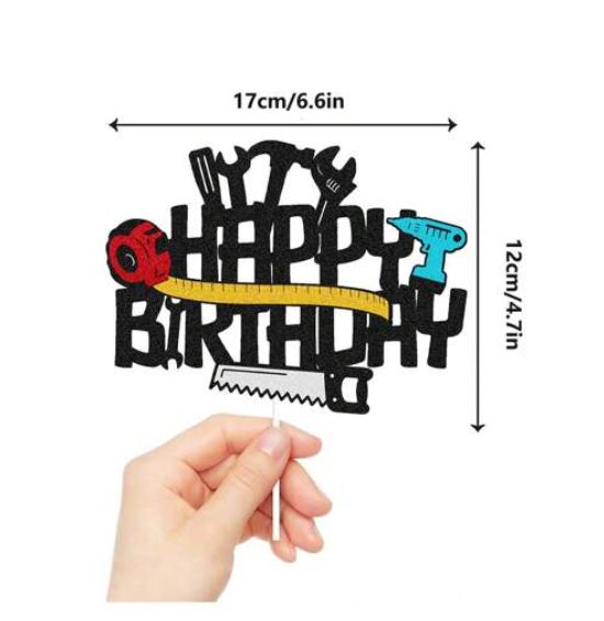 Carpenter Cake Topper