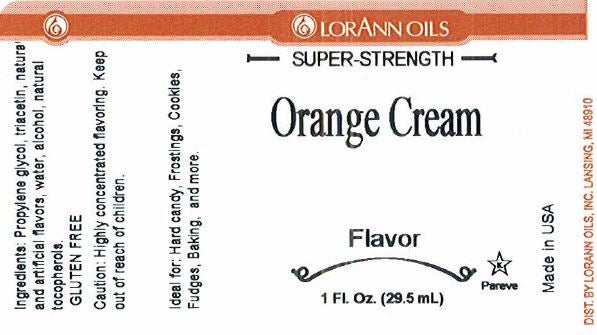 Orange Cream Flavor