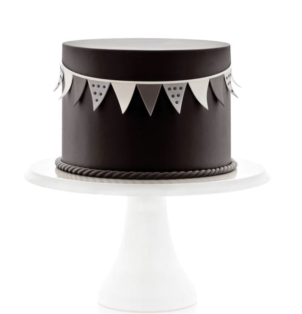 Satin Ice Black Vanilla Fondant - 4.4oz.