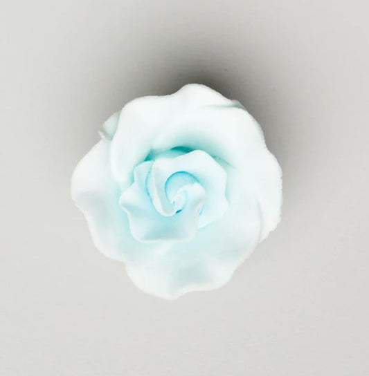 1.5" Formal Rose - Pastel Blue