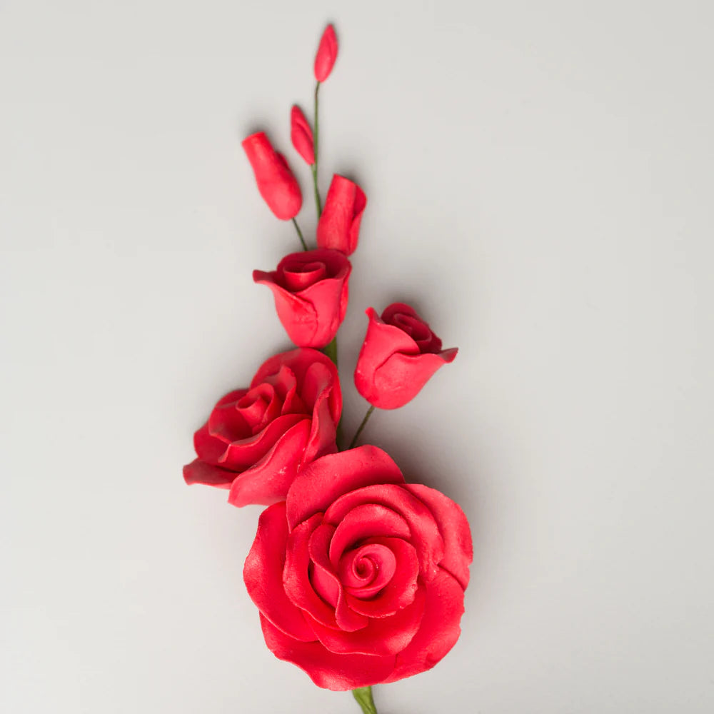 5" Rose Filler - Large - Red