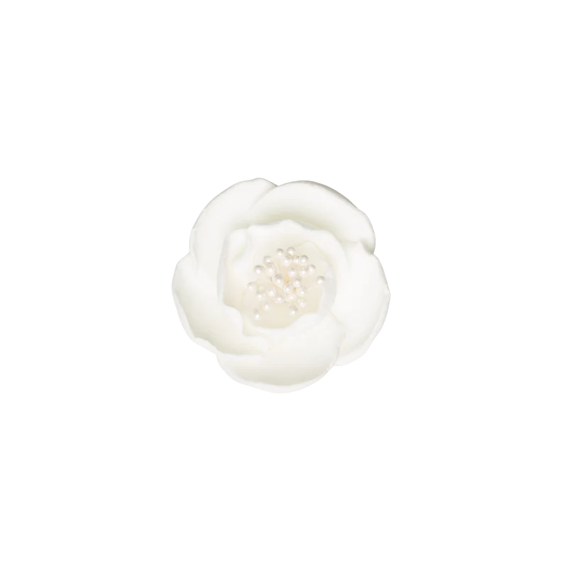 2" Briar Rose - White - Small