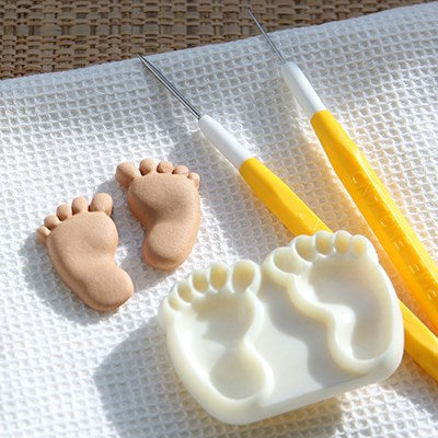Baby Feet 2 Set Mold - Pop it