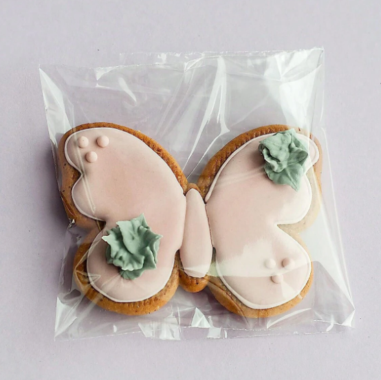 Clear Self Sealing Cellophane Cookie/ Treat Bags