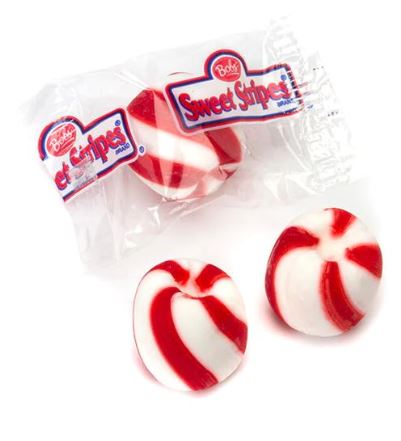 Bob's Sweet Stripes Soft Peppermint Candy - Tubs