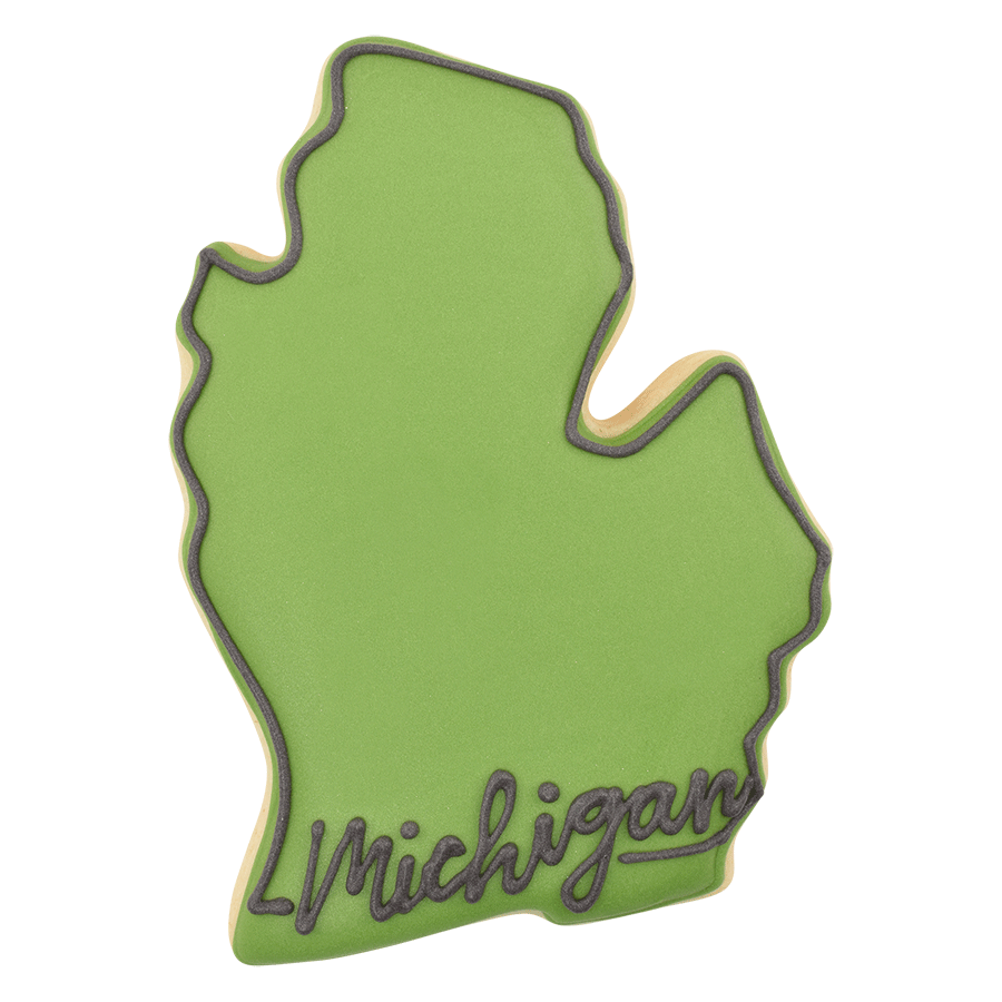 Michigan State Cookie Cutter