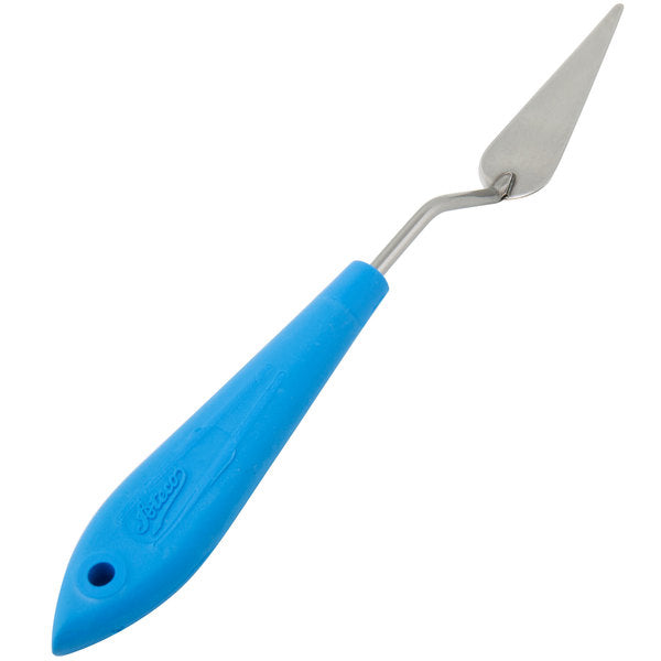 2 1/16" Blade Offset Baking / Icing Spatula with Plastic Handle