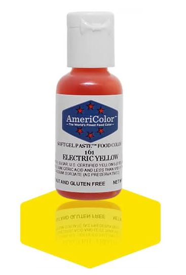 Electric Yellow Soft Gel Paste