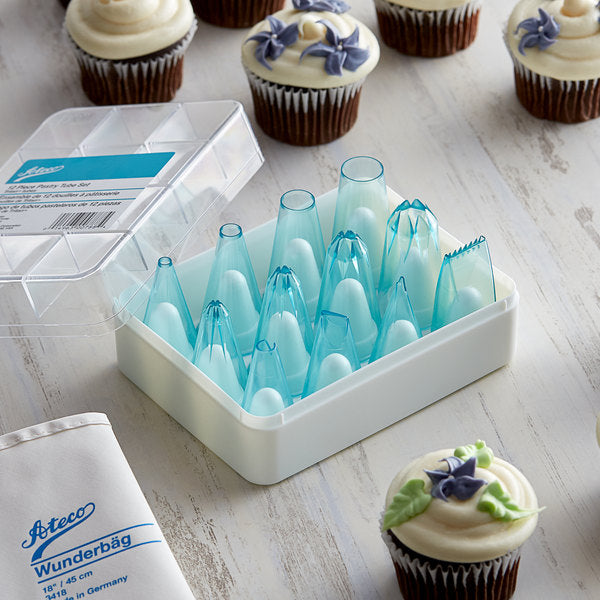 12-Piece Plastic Piping Tip Set