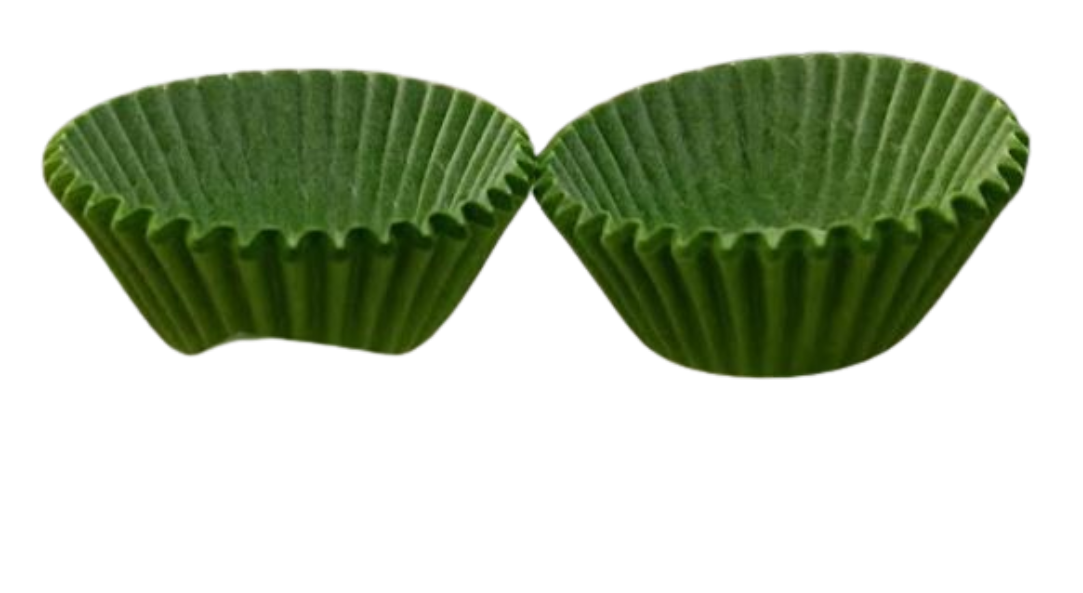 Light Green Baking Cups Small