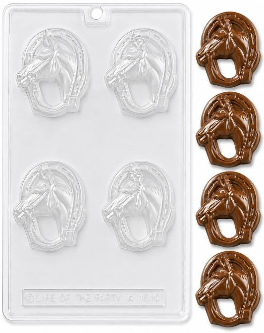 HORSESHOE WITH HORSE