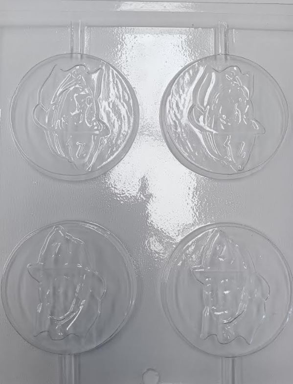 Firemen Lollipop Mold