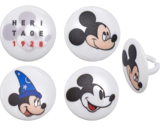 Mickey 1928 Cupcake Rings