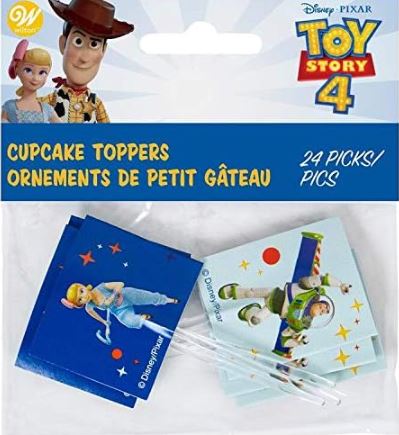 Disney Pixar Toy Story 4 Cupcake Toppers Picks