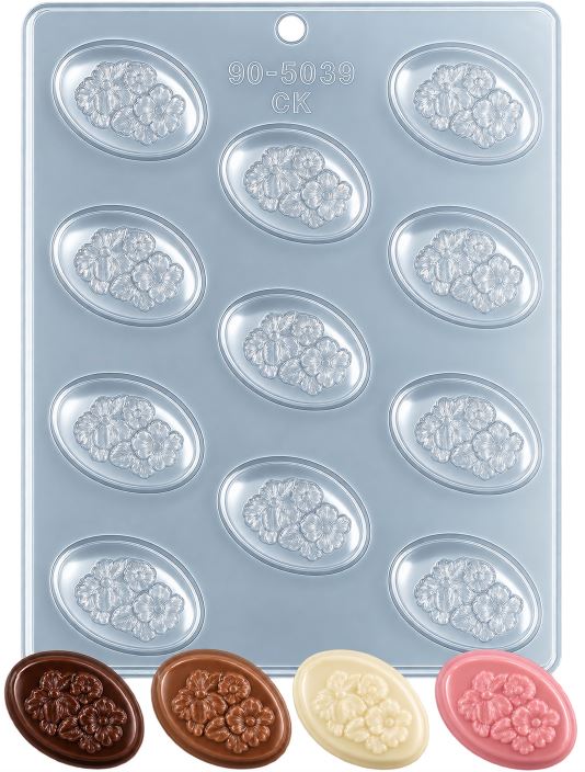 Floral Oval Mold