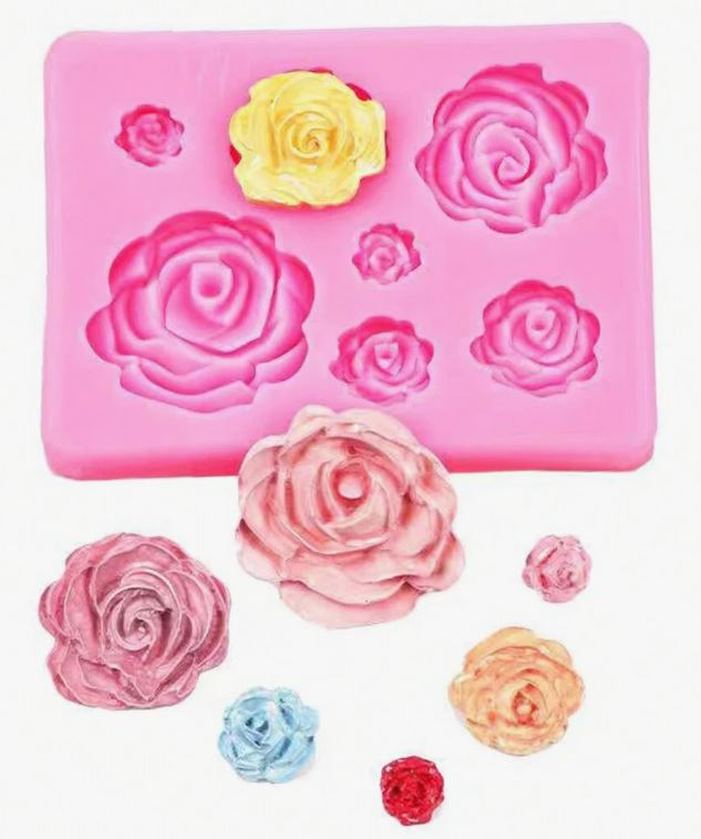 Rose Flower Silicone Candy Mold