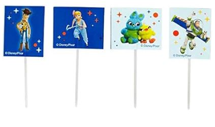 Disney Pixar Toy Story 4 Cupcake Toppers Picks