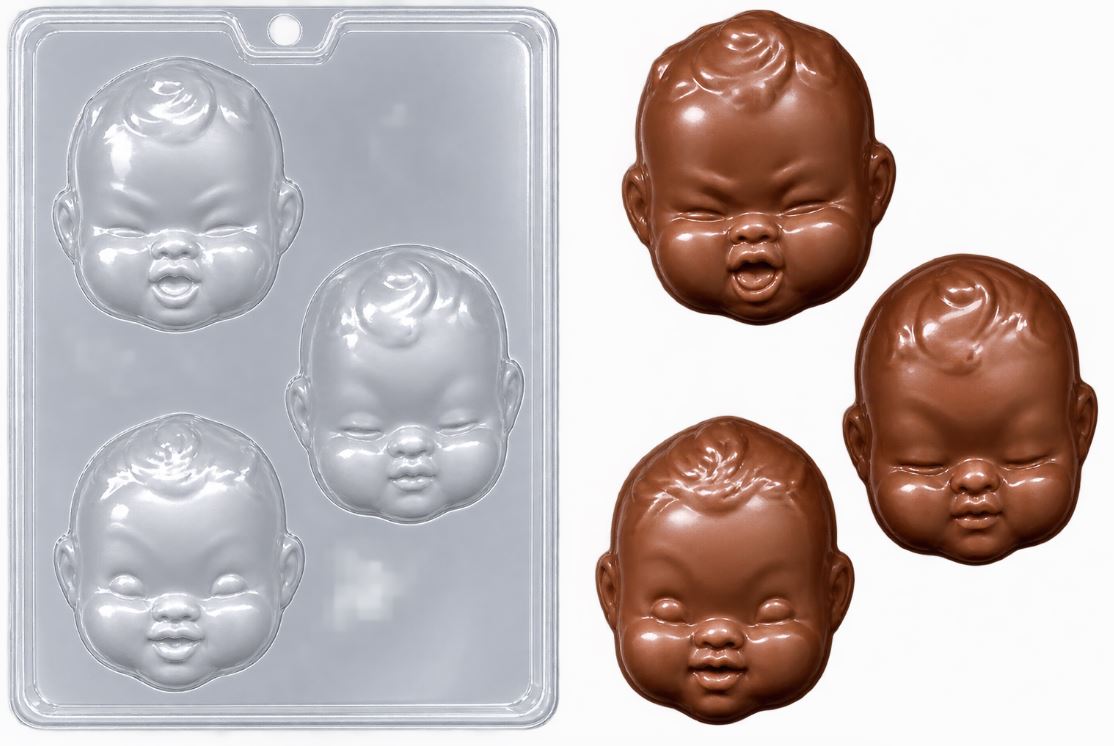 Baby Face Chocolate Mold