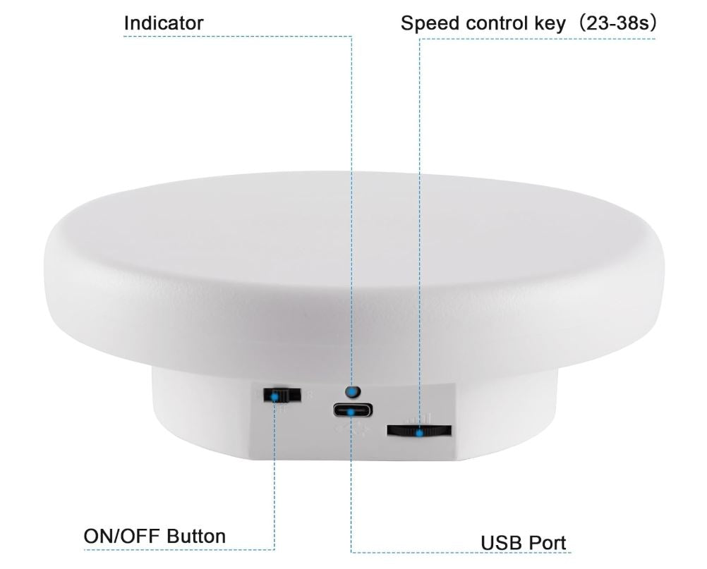 360° Electric Rotating Platform