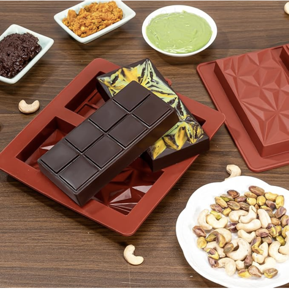 Deep Dubai Chocolate Bar Mold