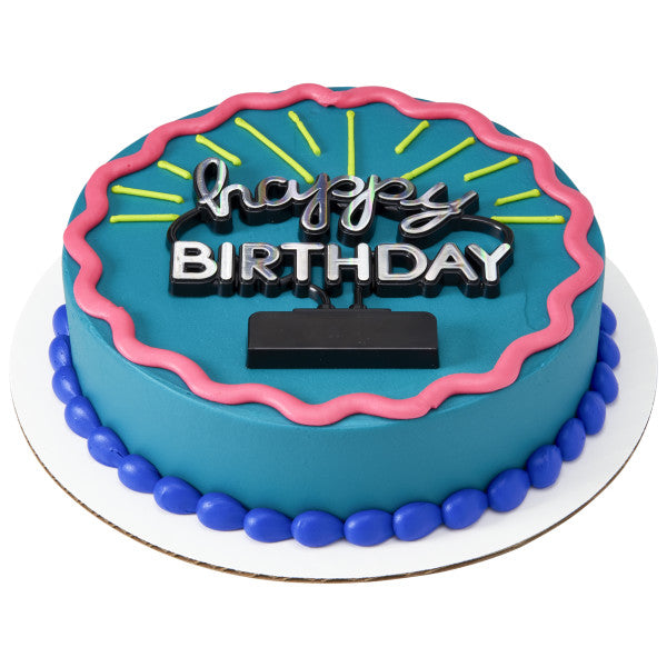 Neon Sign Happy Birthday Layon