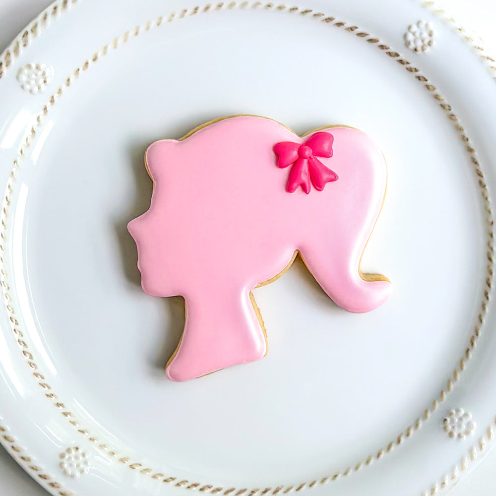 Fashion Doll Head Cookie Cutter