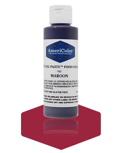 Maroon Soft Gel Paste