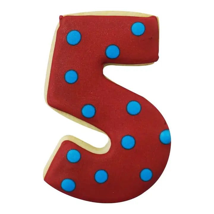 Number 5 Cookie Cutter (3")