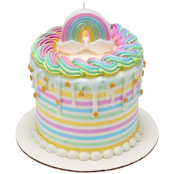 Rainbow Shaped Candles