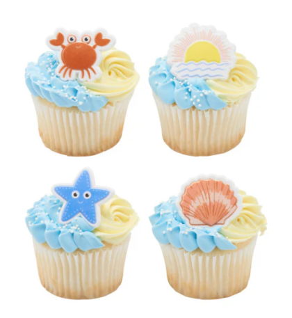 Sunny Daze Cupcake Rings