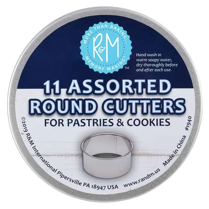 Plain Pastry 11 Pc Cutter Set