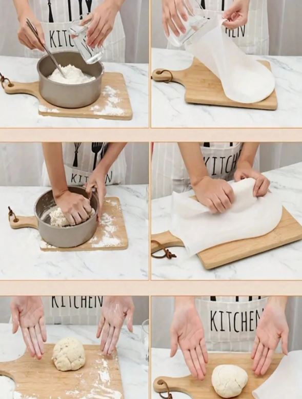 Non-stick - Kitchen Thickened Silicone Dough Kneading Bag