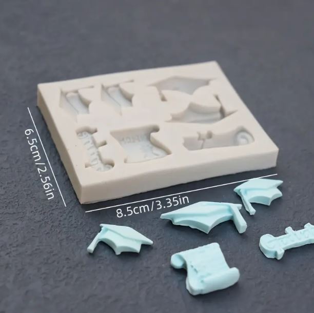 3D Silicone Graduation Mold