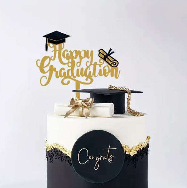 Happy Graduation Cake Topper