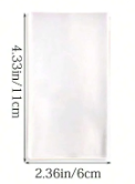 Clear Flat Open Top Candy Bags