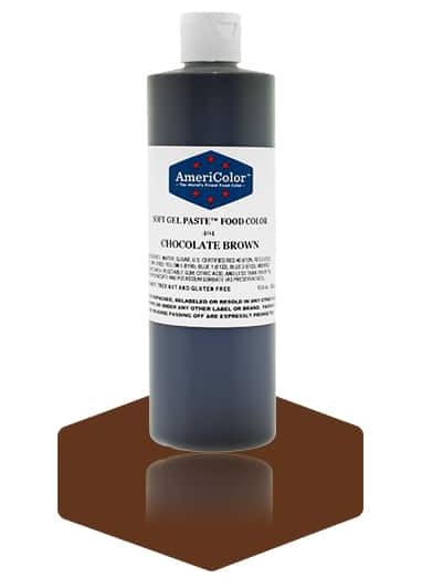 Chocolate Brown Soft Gel Paste