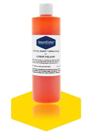 Lemon Yellow Soft Gel Paste