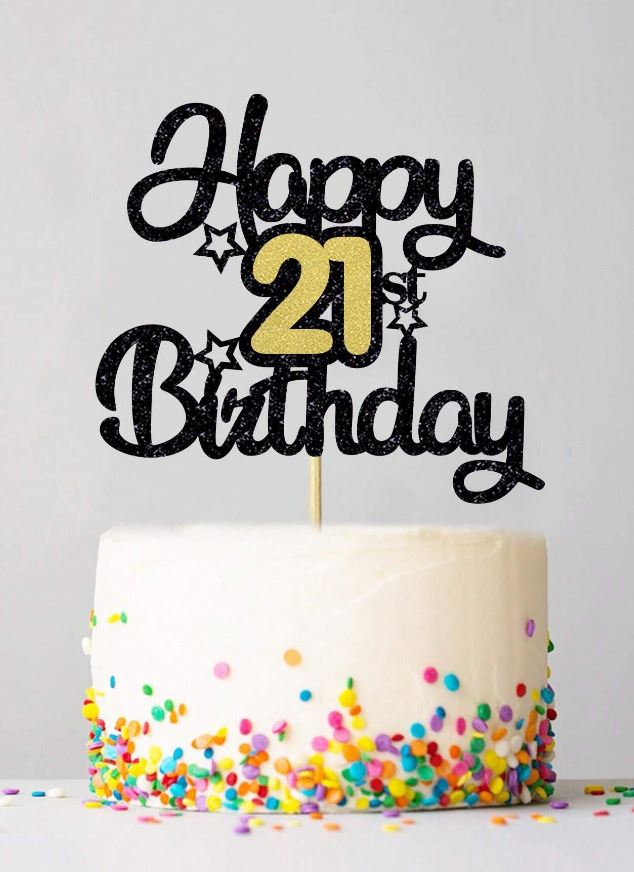 Happy Birthday Cake Topper