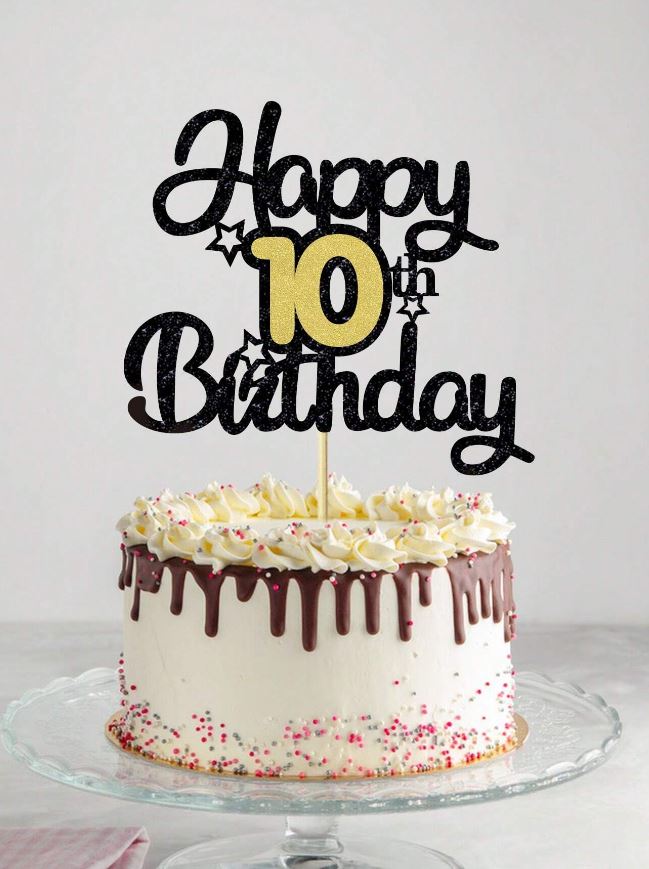 Happy Birthday Cake Topper