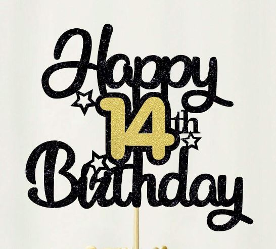 Happy Birthday Cake Topper