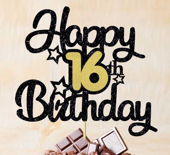 Happy Birthday Cake Topper