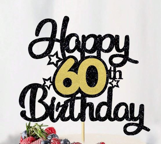 Happy Birthday Cake Topper
