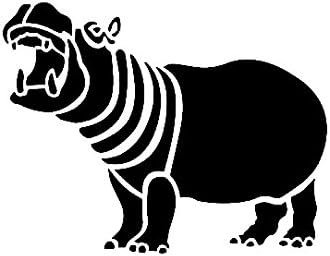 Hippo (72 x 97mm / 4 x 4”)