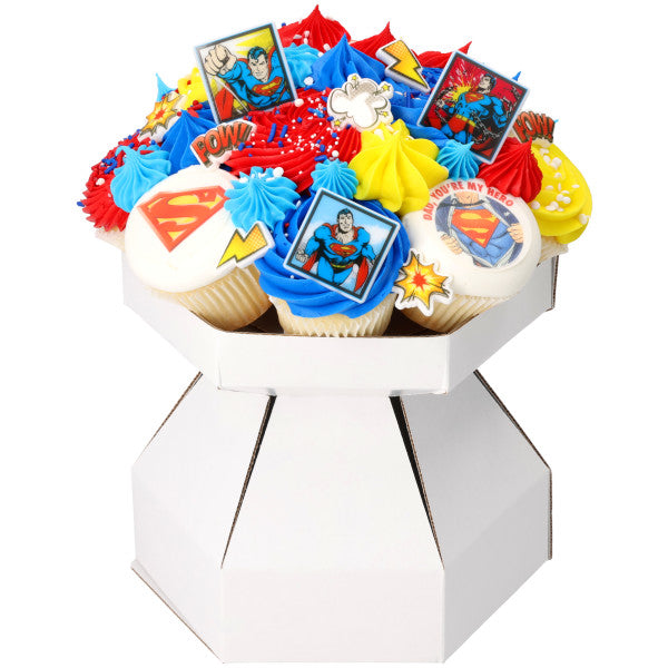 Superman™ Cupcake Rings