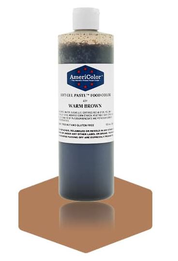Warm Brown Soft Gel Paste