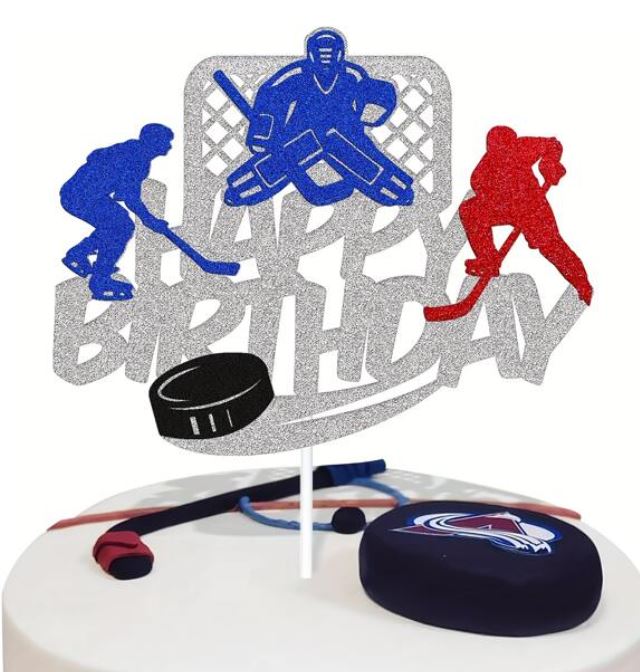 Hockey Cake Topper