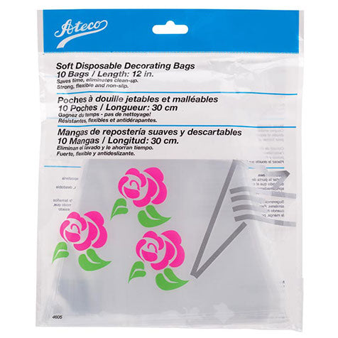 Disposable Pastry Bags 10 pk