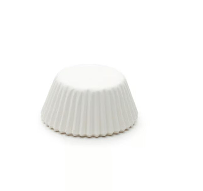 Mini White Bake Cups, 75 Count