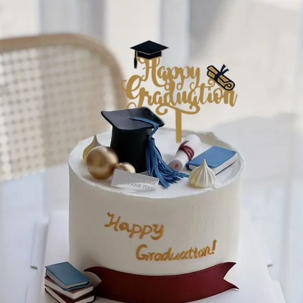 Happy Graduation Cake Topper