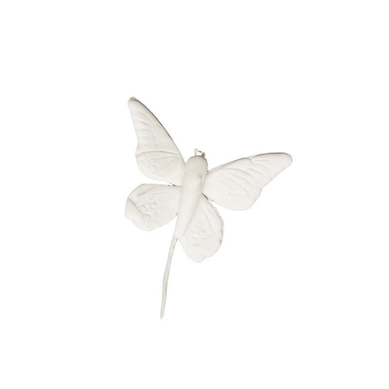 2" Butterflies - Medium - White